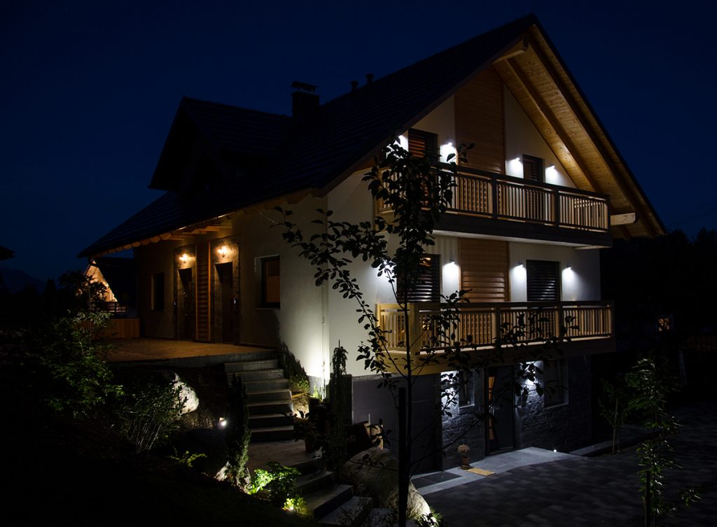 Our house by night 2